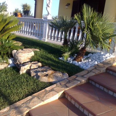 Realizzazione giardino Puglia